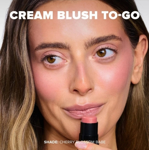 Nudestix CHERRY BLOSSOM BABE Nudies Bloom All Over Face Dewy Color | NEW - Picture 7 of 16